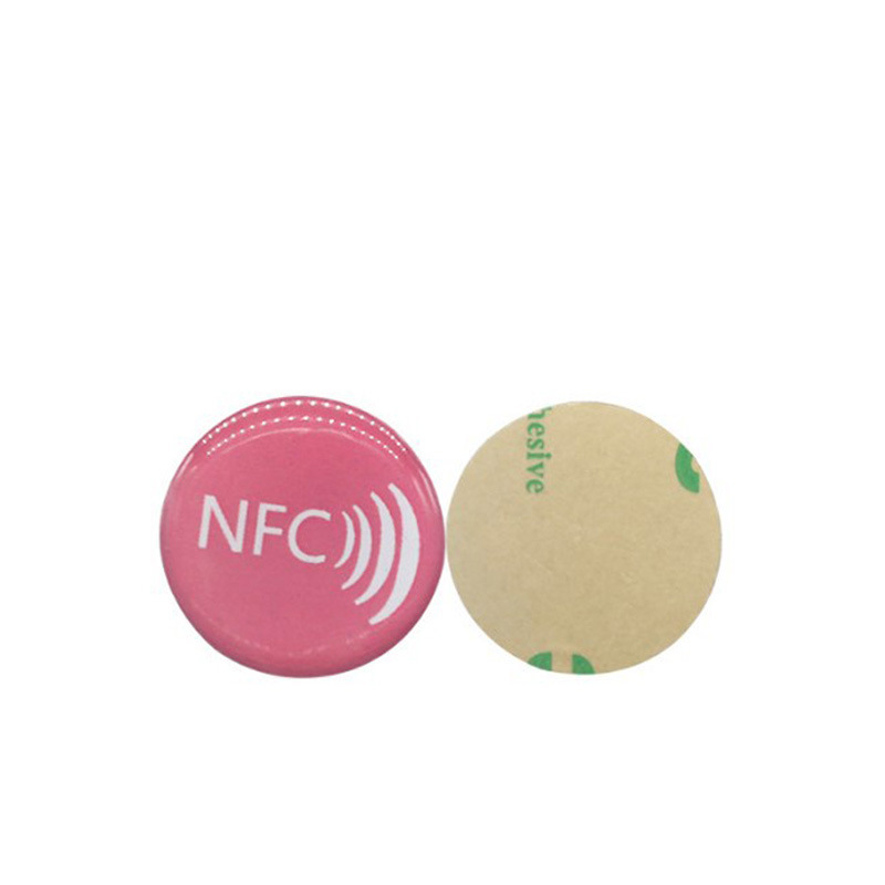 RFID滴膠卡抗金屬碰碰貼不干膠NFC電梯卡小區門禁卡工廠定制批發
